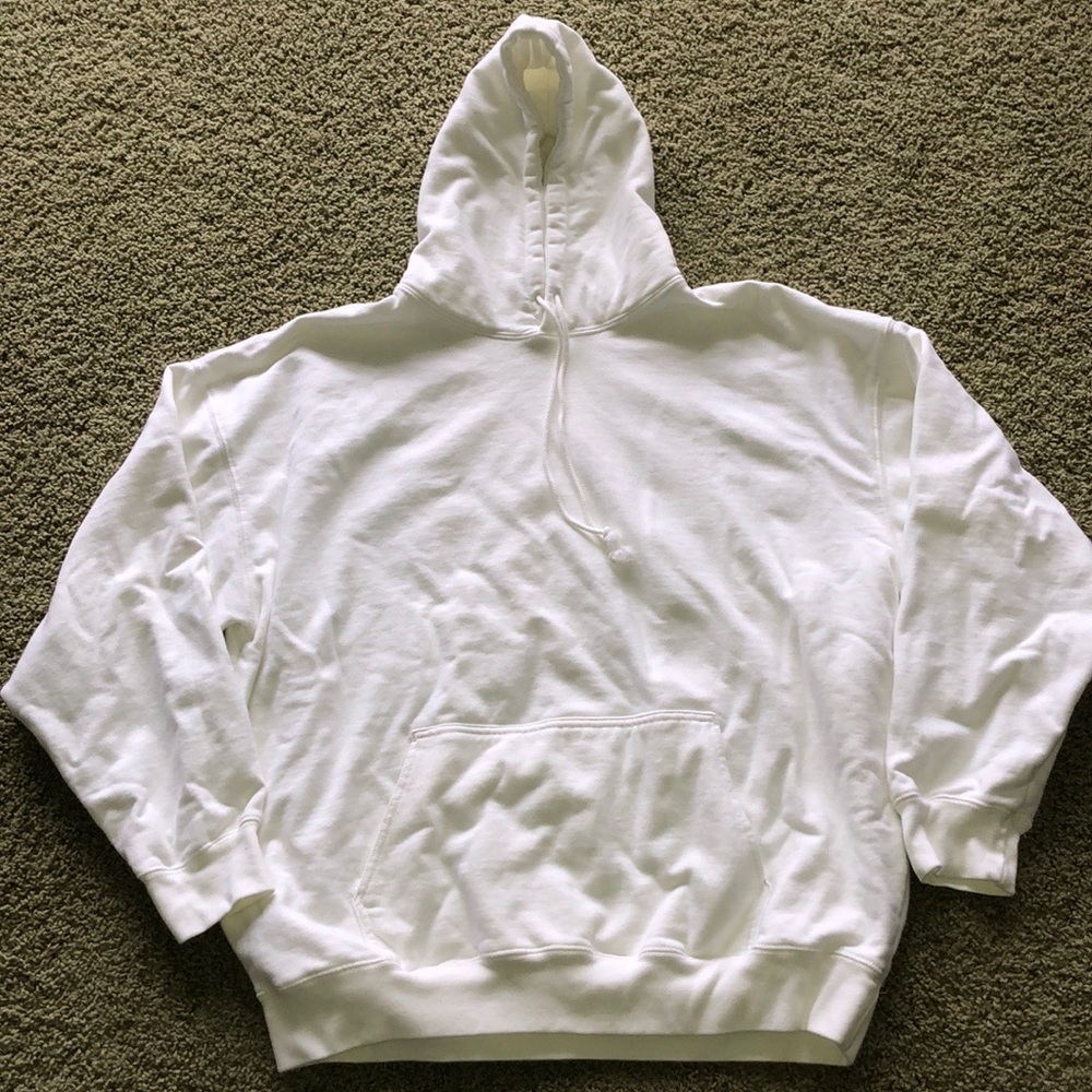 White over sized sweatshirt from brandy melville
